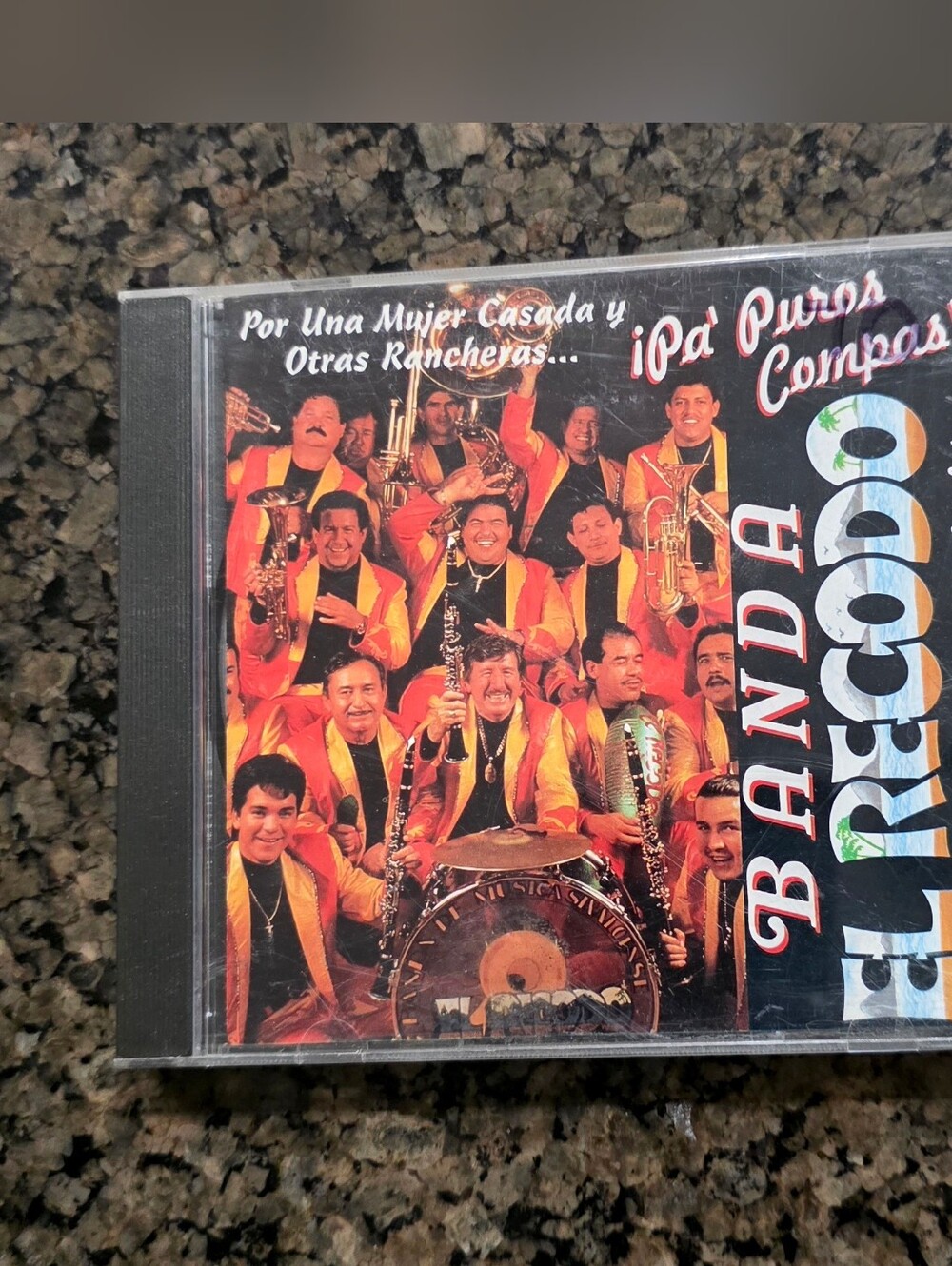 Banda El Recodo (Pa' Puros Compas CDBGE-511 CD album iconic Mexican regional